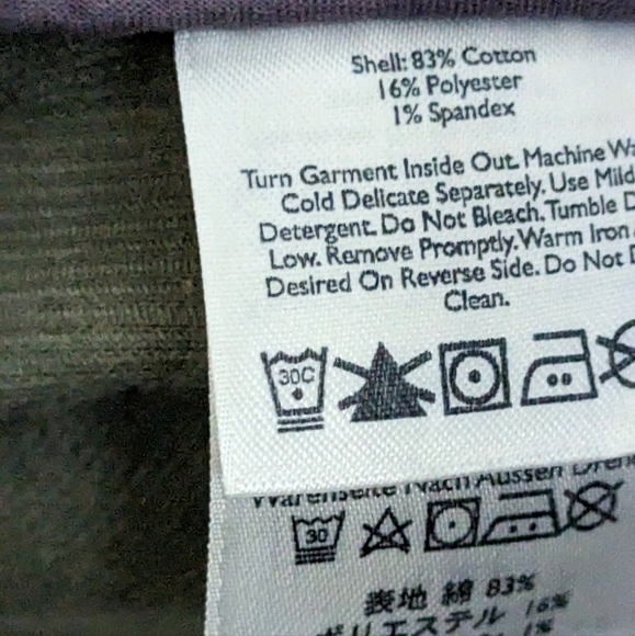 Eddie Bauer olive green corduroy jacket Size Small GUC - Picture 4 of 4